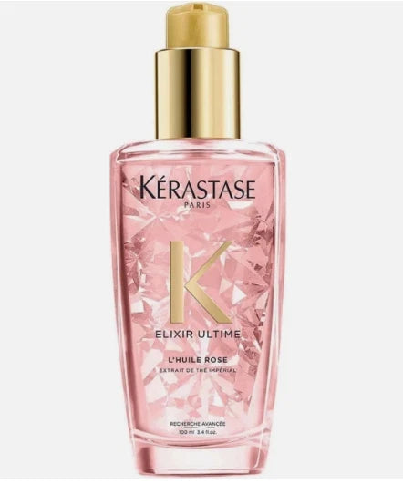 Kérastase Elixir Ultime L’Huile Rose Hair Oil 3.4 oz / 100ml – Hair Treatment – New & Boxed
