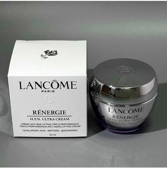 Lancôme Rénergie H.P.N. 300-Peptide Cream, Lancome Renergie cream, 300 peptide cream, anti-aging face cream, peptide moisturizer, Lancôme skincare, anti-aging moisturizer, facial moisturizer, wrinkle cream, firming face cream, hyaluronic acid cream, niacinamide moisturizer, 1.7 oz face cream, 50mL skincare, new sealed skincare
