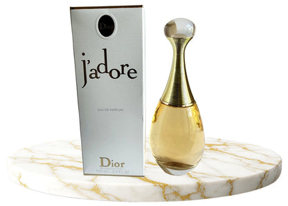 Christian Dior J'adore, Dior J'adore perfume, J'adore Eau de Parfum, Dior J'adore 100ml, J'adore 3.4 oz, Dior perfume for women, women's luxury perfume, Dior women's fragrance, J'adore EDP spray, designer women's fragrance
